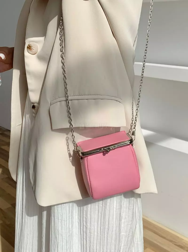 Trouvaille - Korean Women Fashion - #momslook - Mini Square Bag - 11