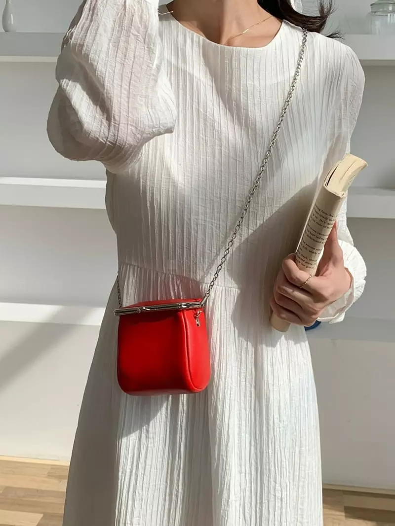 Trouvaille - Korean Women Fashion - #restrostyle - Mini Square Bag - 6
