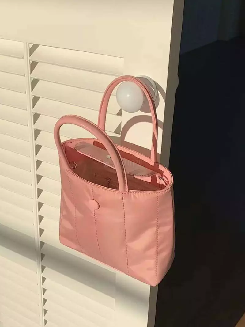 Trouvaille - Korean Women Fashion - #romanticstyle - Easy Simple Tote Cross Bag - 5