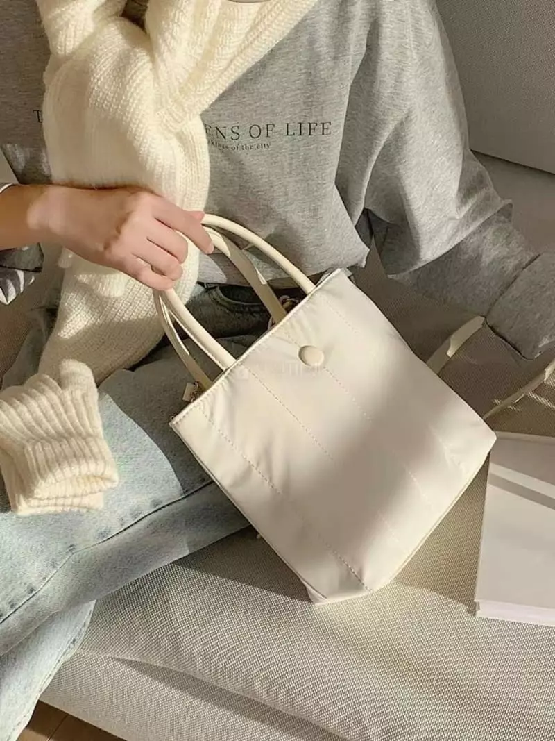 Trouvaille - Korean Women Fashion - #thatsdarling - Easy Simple Tote Cross Bag - 7