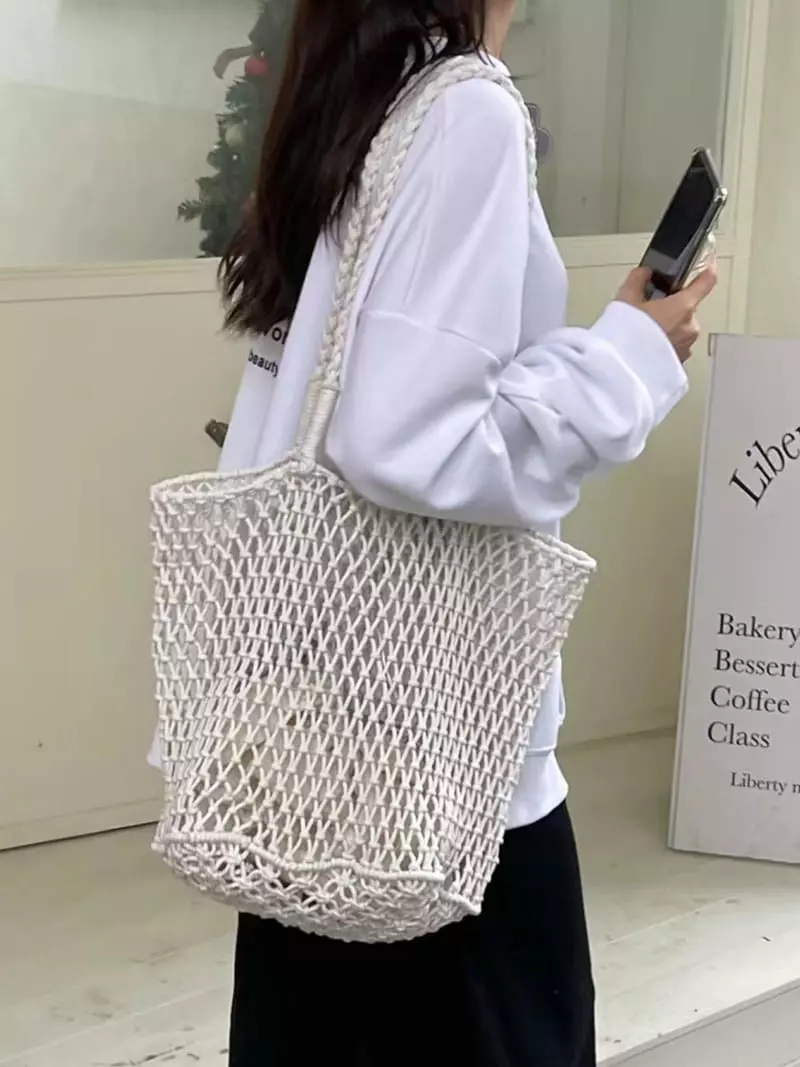 Trouvaille - Korean Women Fashion - #shopsmall - Chacha Shoulder L - 4