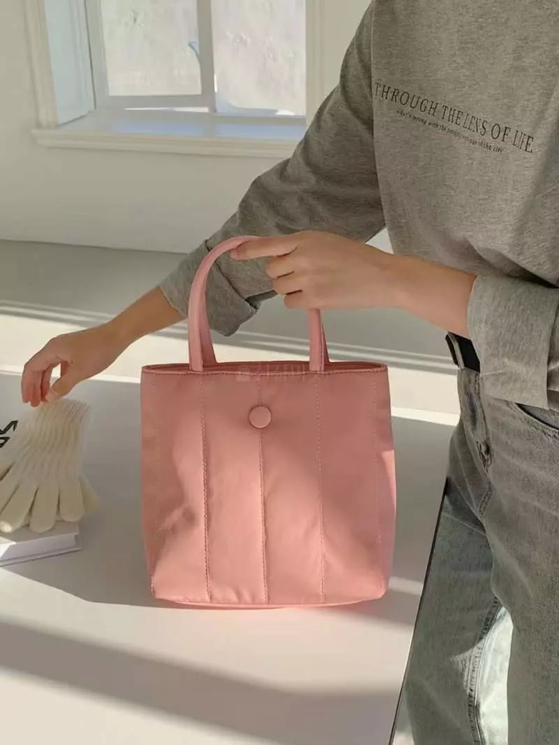 Trouvaille - Korean Women Fashion - #vintageinspired - Easy Simple Tote Cross Bag