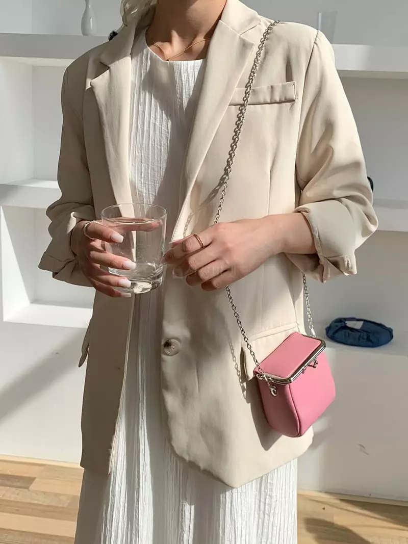 Trouvaille - Korean Women Fashion - #vintageinspired - Mini Square Bag - 3