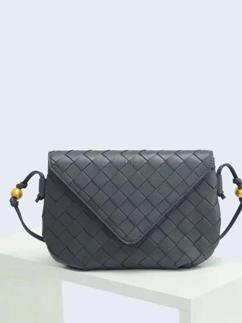 Trouvaille - Korean Women Fashion - #vintagekidsstyle - Mesh Matal Cross Bag - 11