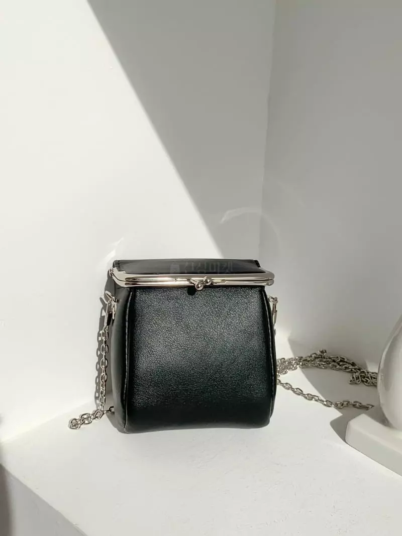 Trouvaille - Korean Women Fashion - #vintageinspired - Mini Square Bag - 4