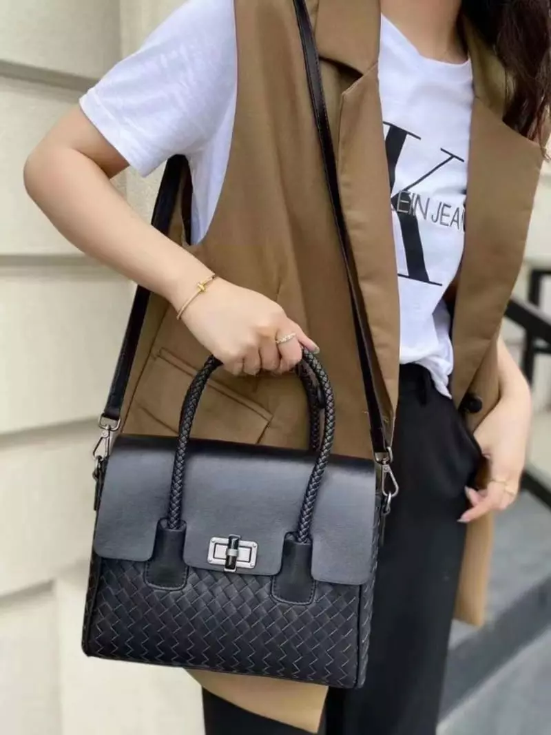 Trouvaille - Korean Women Fashion - #momslook - Andiamo Mesh Tote Cross Bag - 4