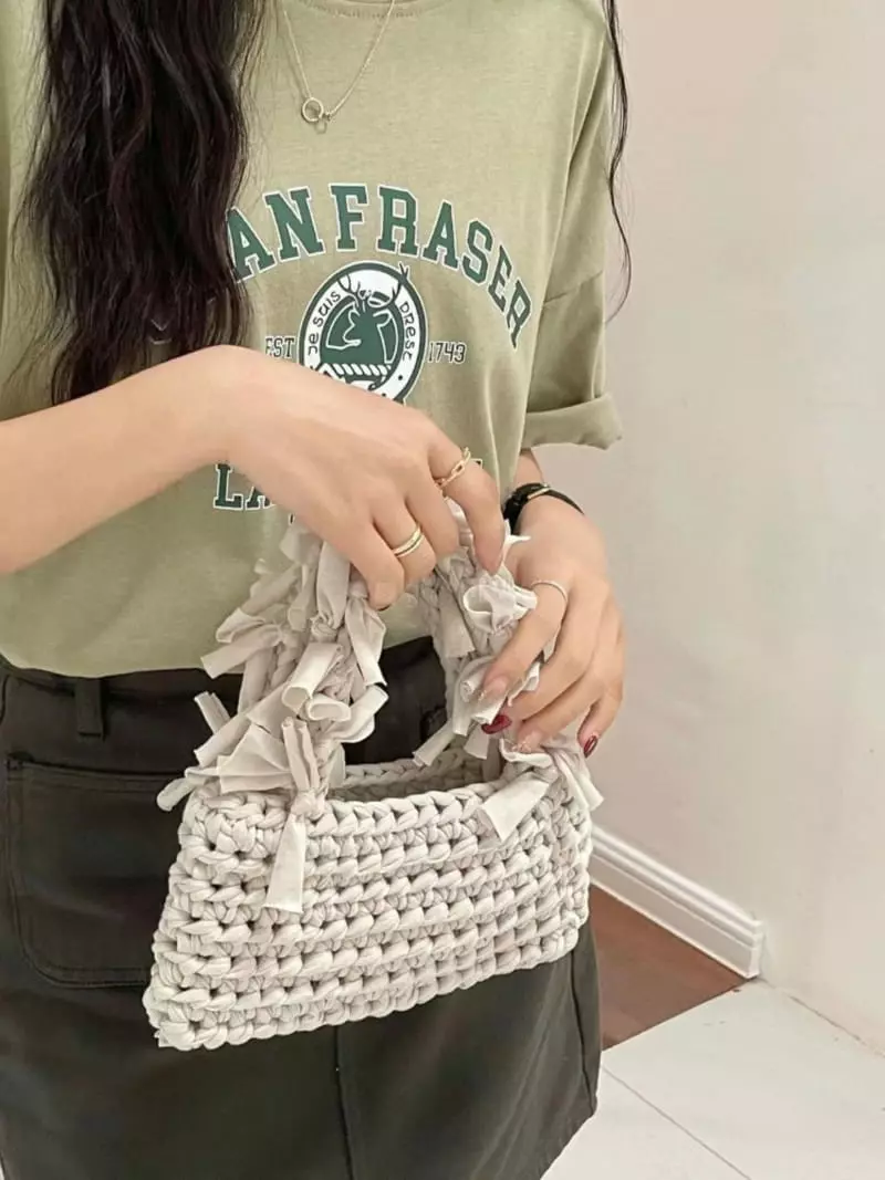 Trouvaille - Korean Women Fashion - #womensfashion - Shopy Quilting Tote Bag - 8