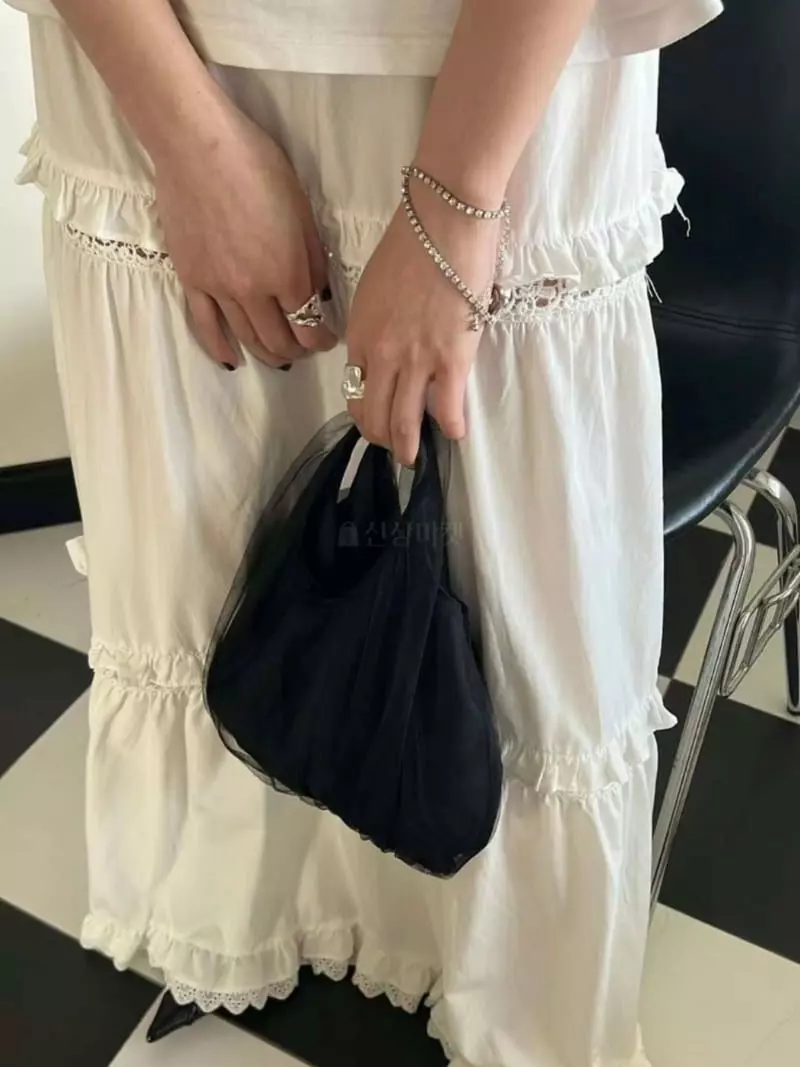 Trouvaille - Korean Women Fashion - #womensfashion - Cotton Candy Tote Bag - 6
