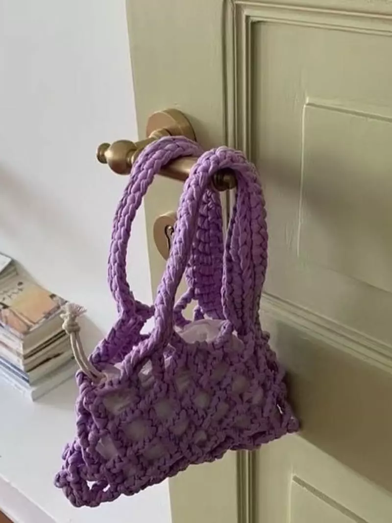 Trouvaille - Korean Women Fashion - #womensfashion - Kid Net Bag - 9