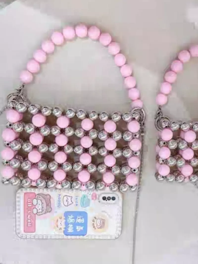 Trouvaille - Korean Women Fashion - #womensfashion - Love Pearl Tote Bag - 8
