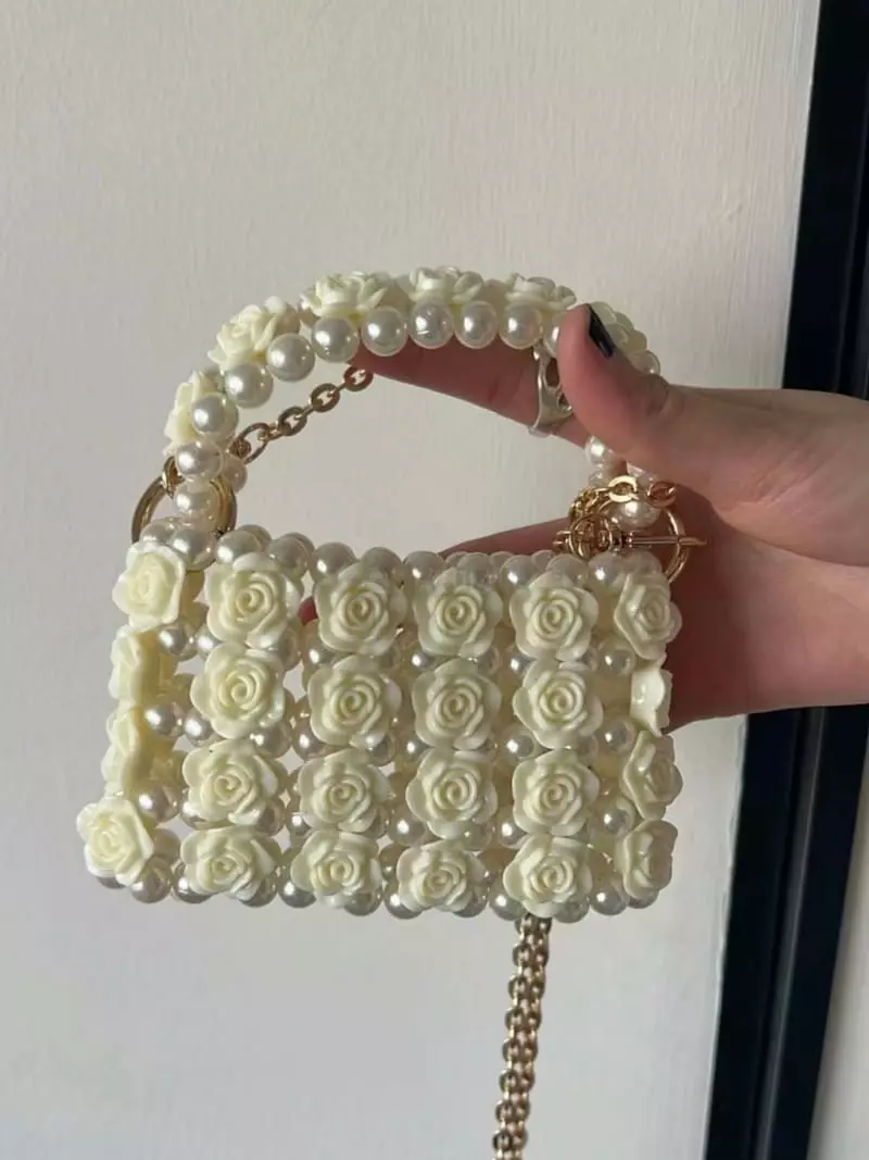 Trouvaille - Korean Women Fashion - #womensfashion - Romantic Cross Bag - 7