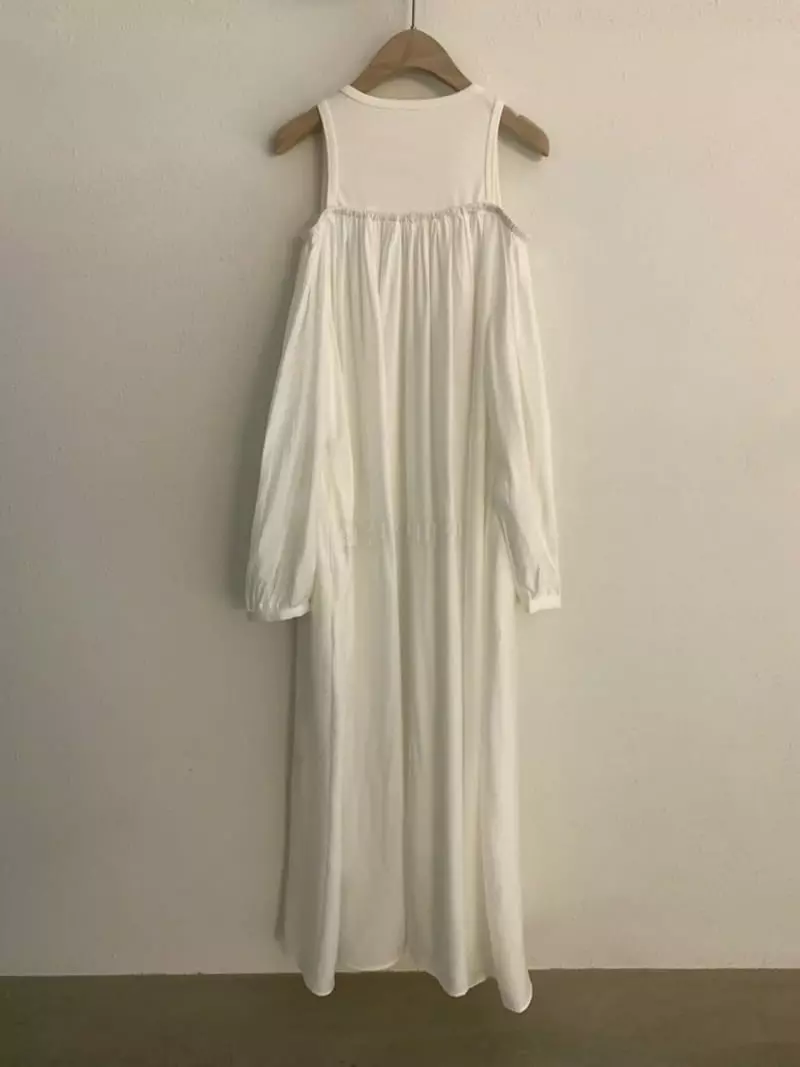 Underkey - Korean Women Fashion - #momslook - Pine Tencel One-piece - 7