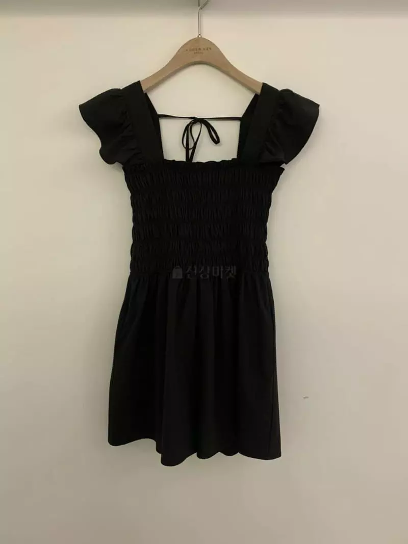 Underkey - Korean Women Fashion - #vintagekidsstyle - Maria Half Jumpsuit - 9