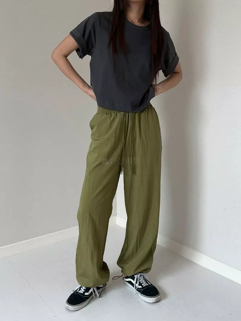 Unene Garden - Korean Women Fashion - #momslook - Cos Tee - 7
