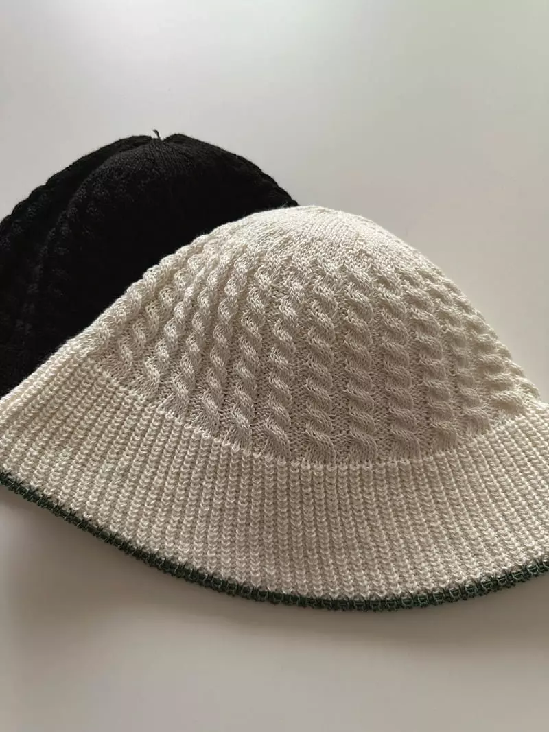 Unene Garden - Korean Women Fashion - #momslook - Cable Bucket Hat - 10