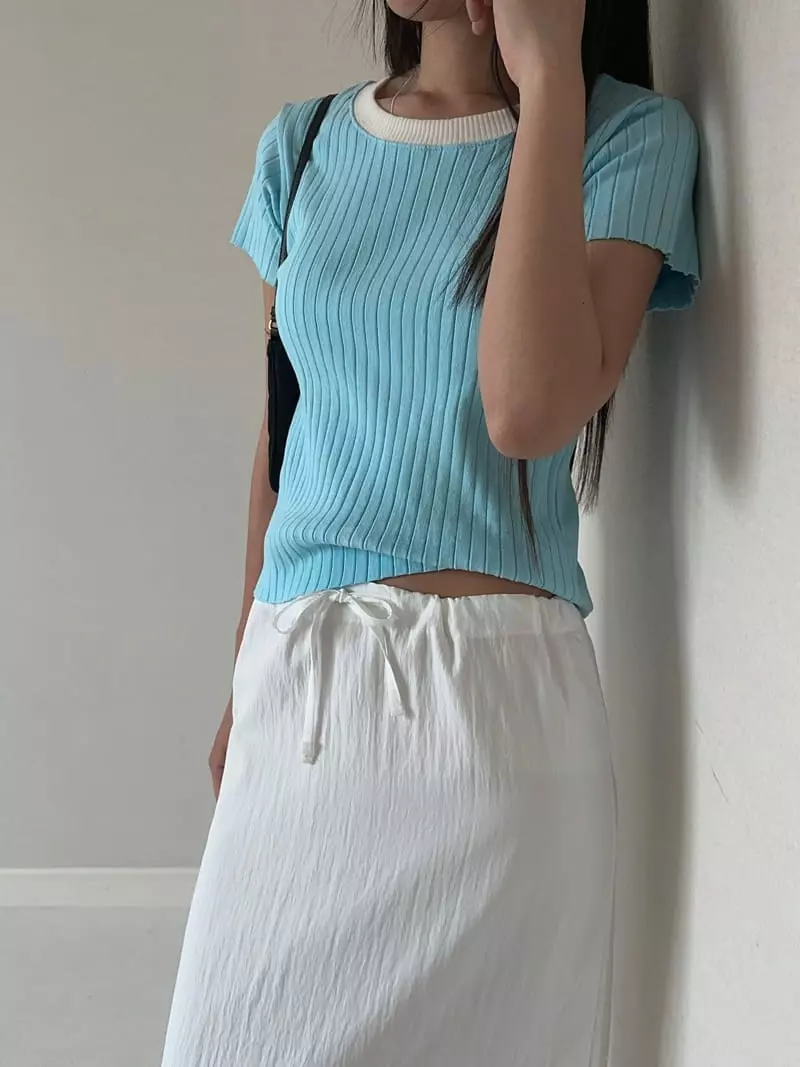 Unene Garden - Korean Women Fashion - #momslook - Oreo Tee