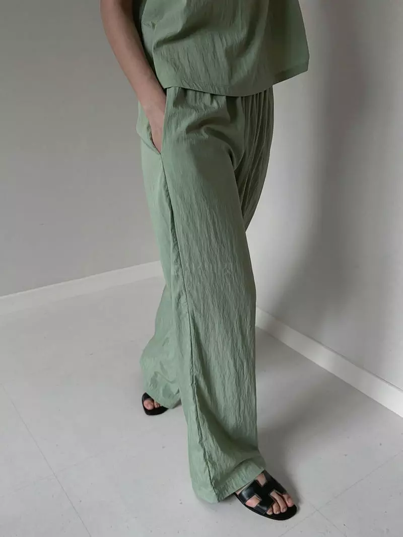 Unene Garden - Korean Women Fashion - #momslook - RN Pants - 10