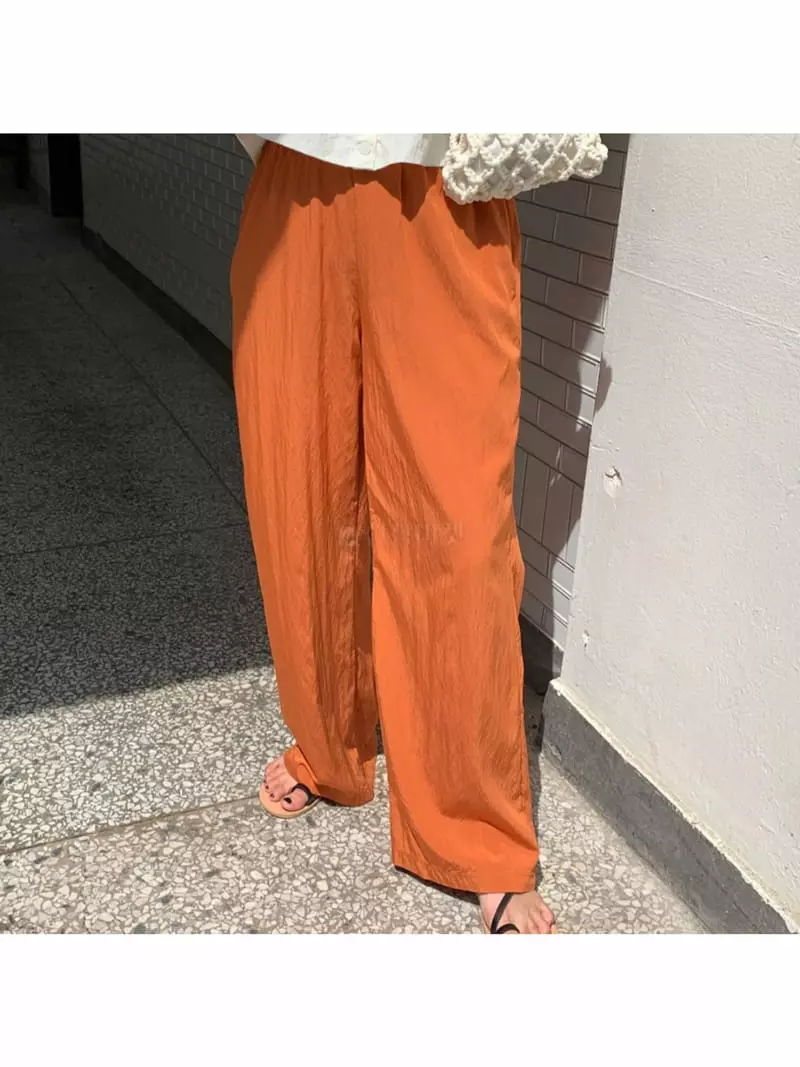 Unene Garden - Korean Women Fashion - #momslook - RN Pants - 2