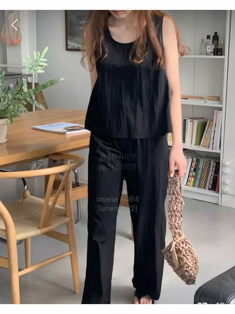 Unene Garden - Korean Women Fashion - #womensfashion - RN Pants - 4