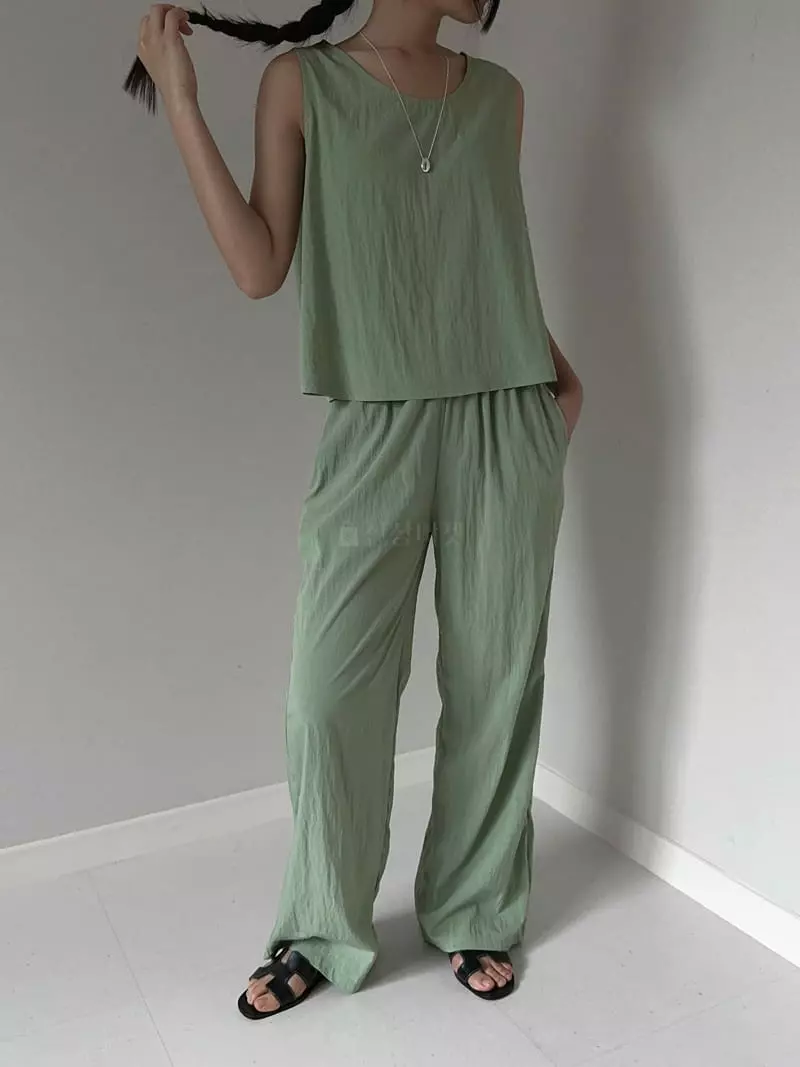 Unene Garden - Korean Women Fashion - #momslook - RN Sleeveless - 3