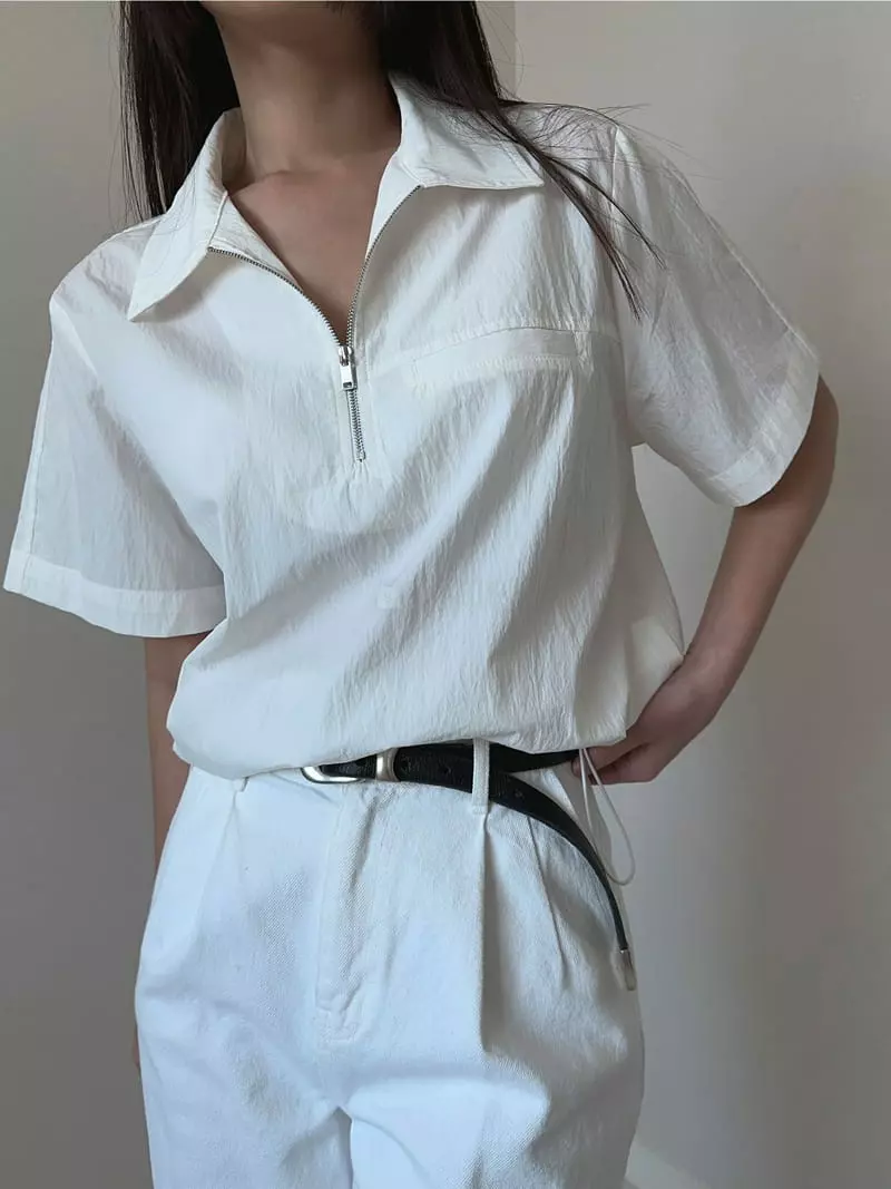 Unene Garden - Korean Women Fashion - #momslook - CN Shirt - 2