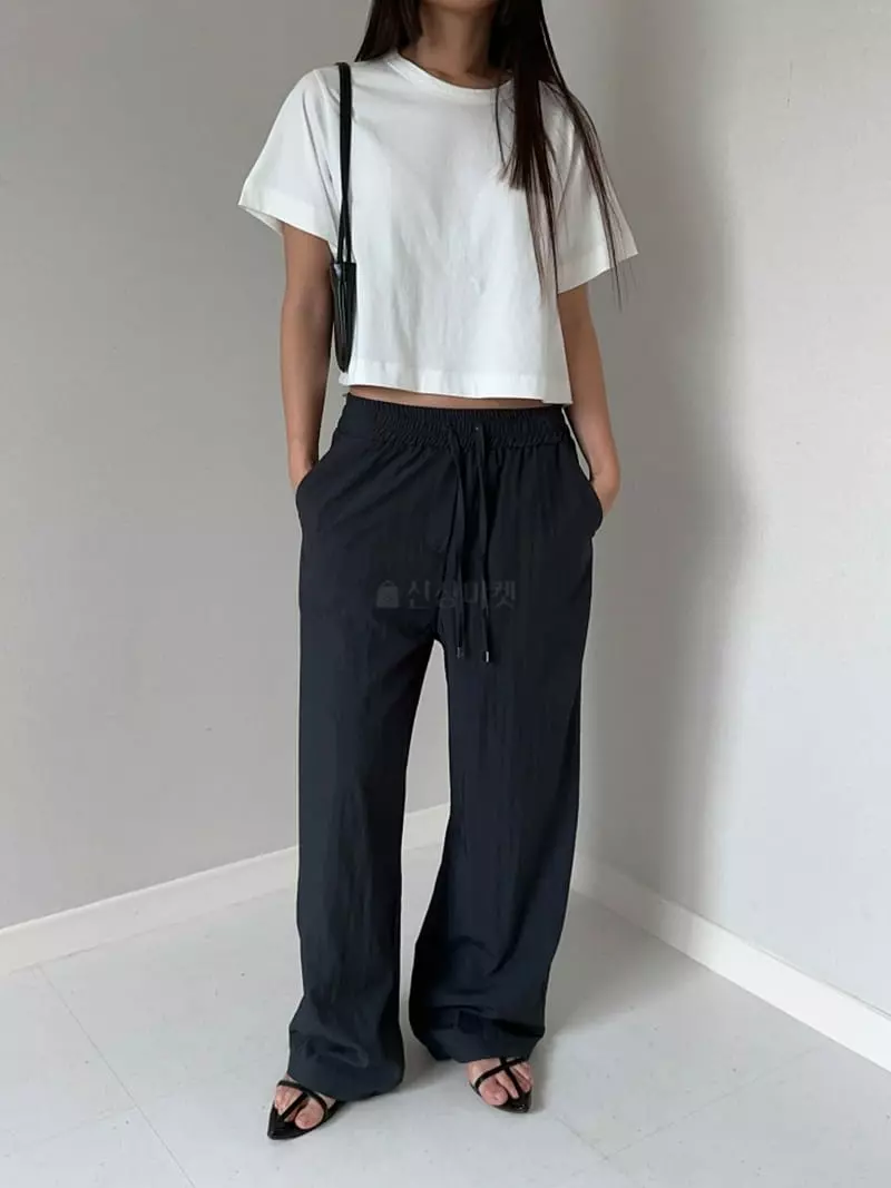 Unene Garden - Korean Women Fashion - #momslook - CN Pants - 7