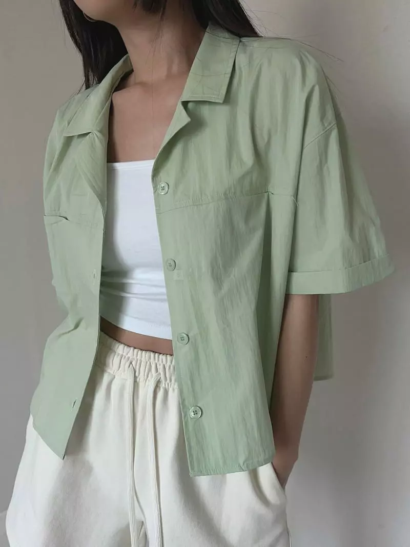 Unene Garden - Korean Women Fashion - #momslook - Soho Shirt