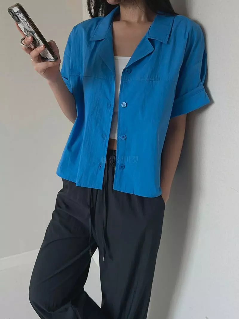 Unene Garden - Korean Women Fashion - #momslook - Soho Shirt - 5