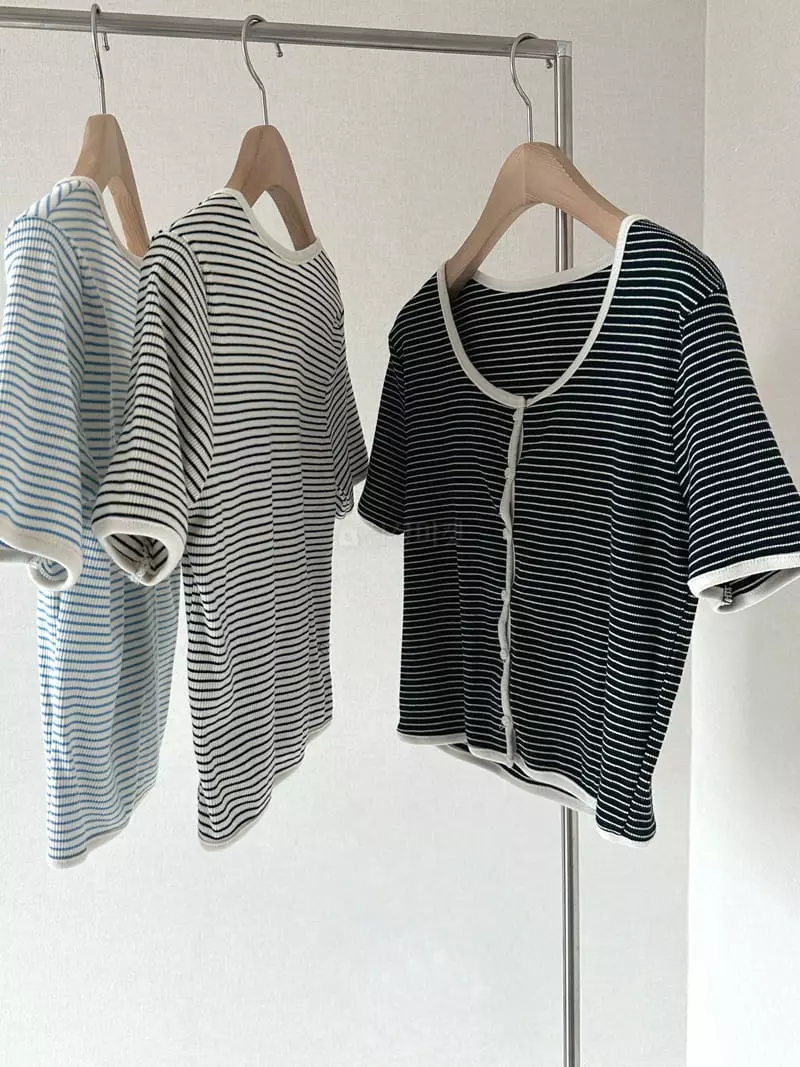 Unene Garden - Korean Women Fashion - #momslook - Melang Cardigan - 6