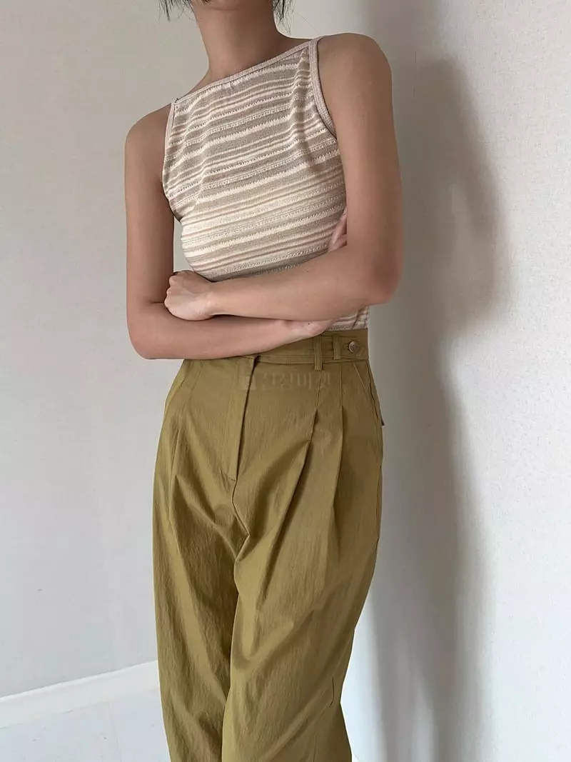 Unene Garden - Korean Women Fashion - #momslook - Mureang Sleeveless - 5