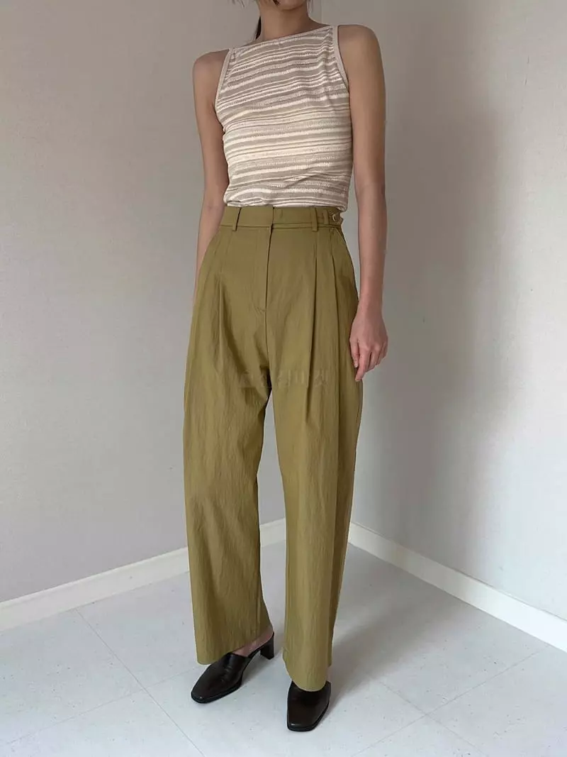 Unene Garden - Korean Women Fashion - #momslook - Mureang Sleeveless - 9