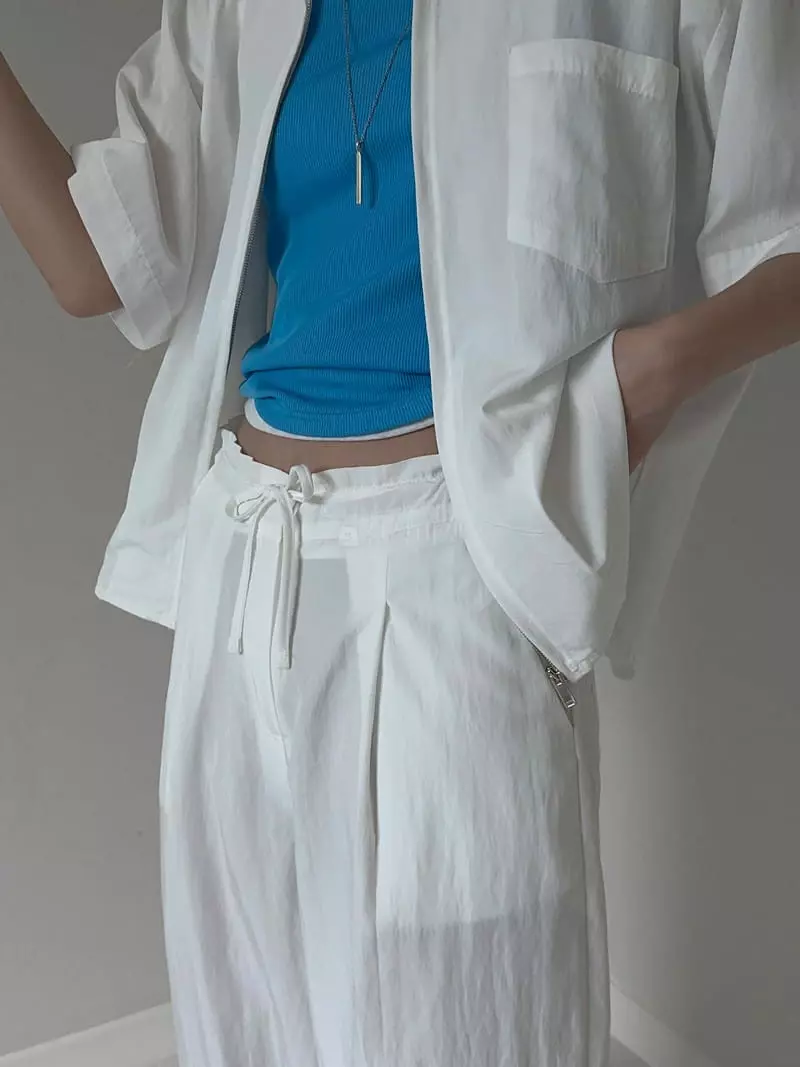 Unene Garden - Korean Women Fashion - #momslook - Masimo Zip-up - 10