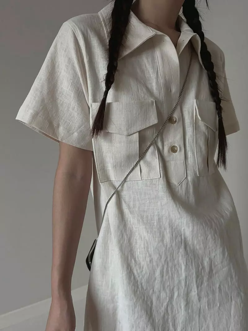 Unene Garden - Korean Women Fashion - #momslook - Maru One-piece - 6