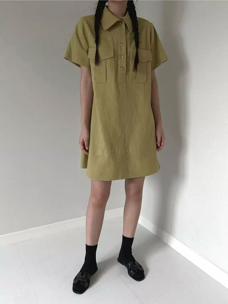 Unene Garden - Korean Women Fashion - #momslook - Maru One-piece - 8