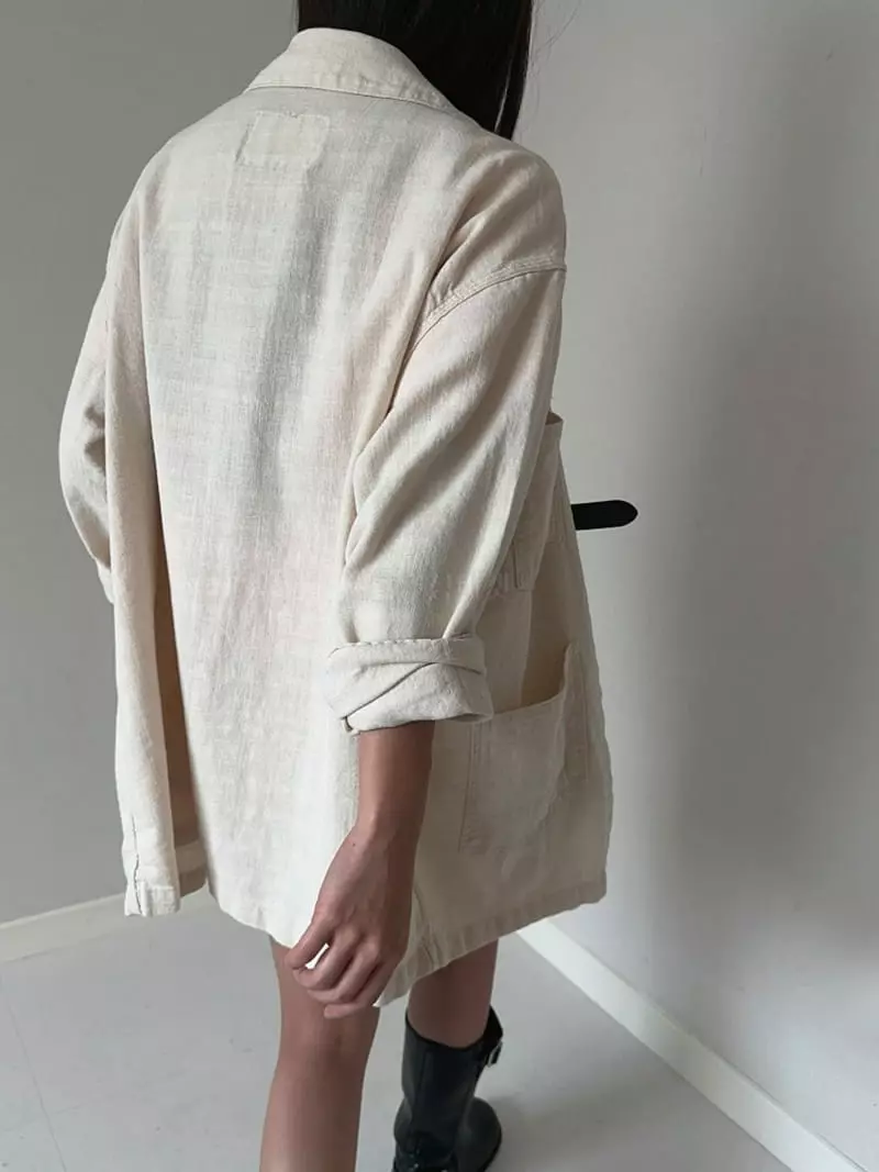 Unene Garden - Korean Women Fashion - #momslook - Line Jacket - 10