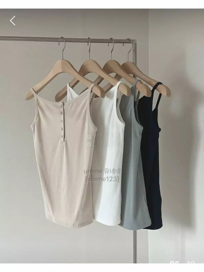 Unene Garden - Korean Women Fashion - #momslook - River Sleeveless