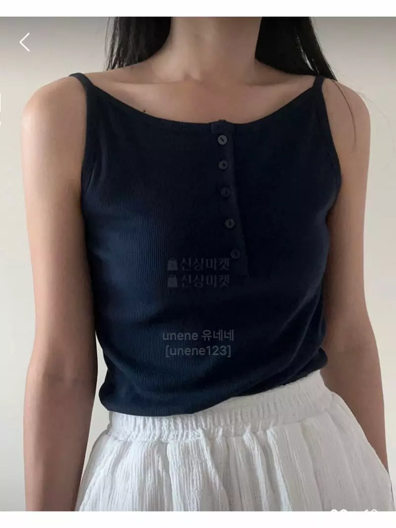 Unene Garden - Korean Women Fashion - #momslook - River Sleeveless - 5