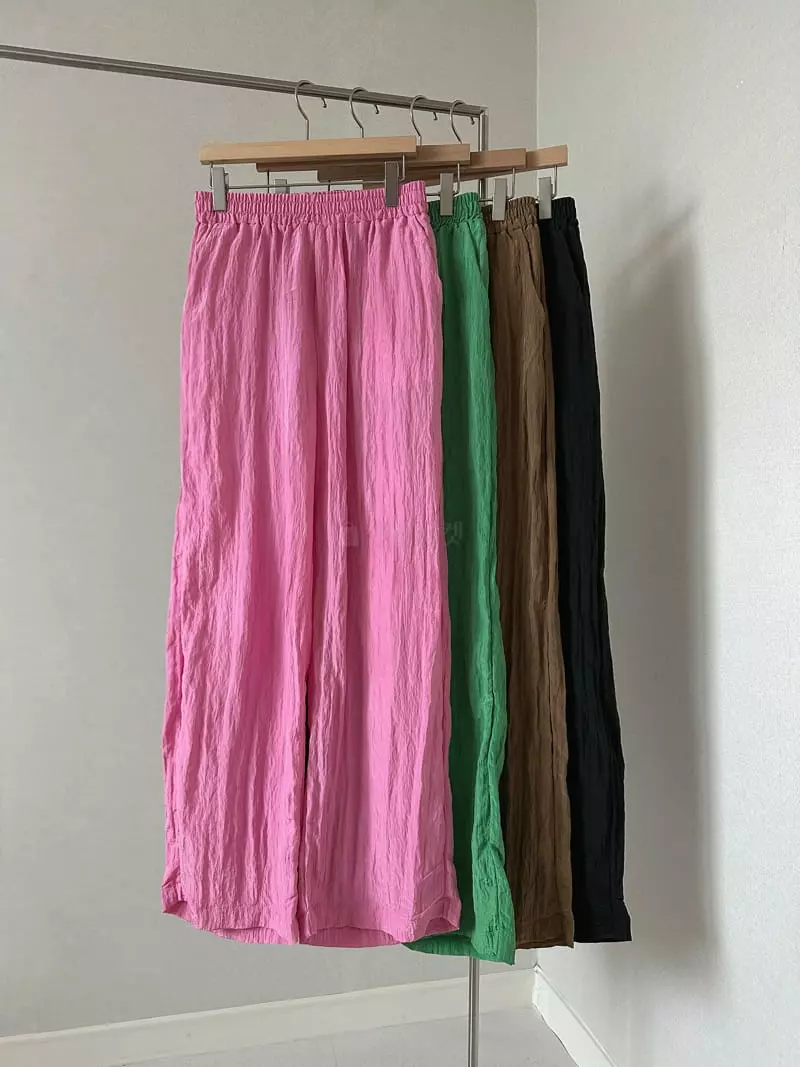 Unene Garden - Korean Women Fashion - #momslook - Luk Pants - 12