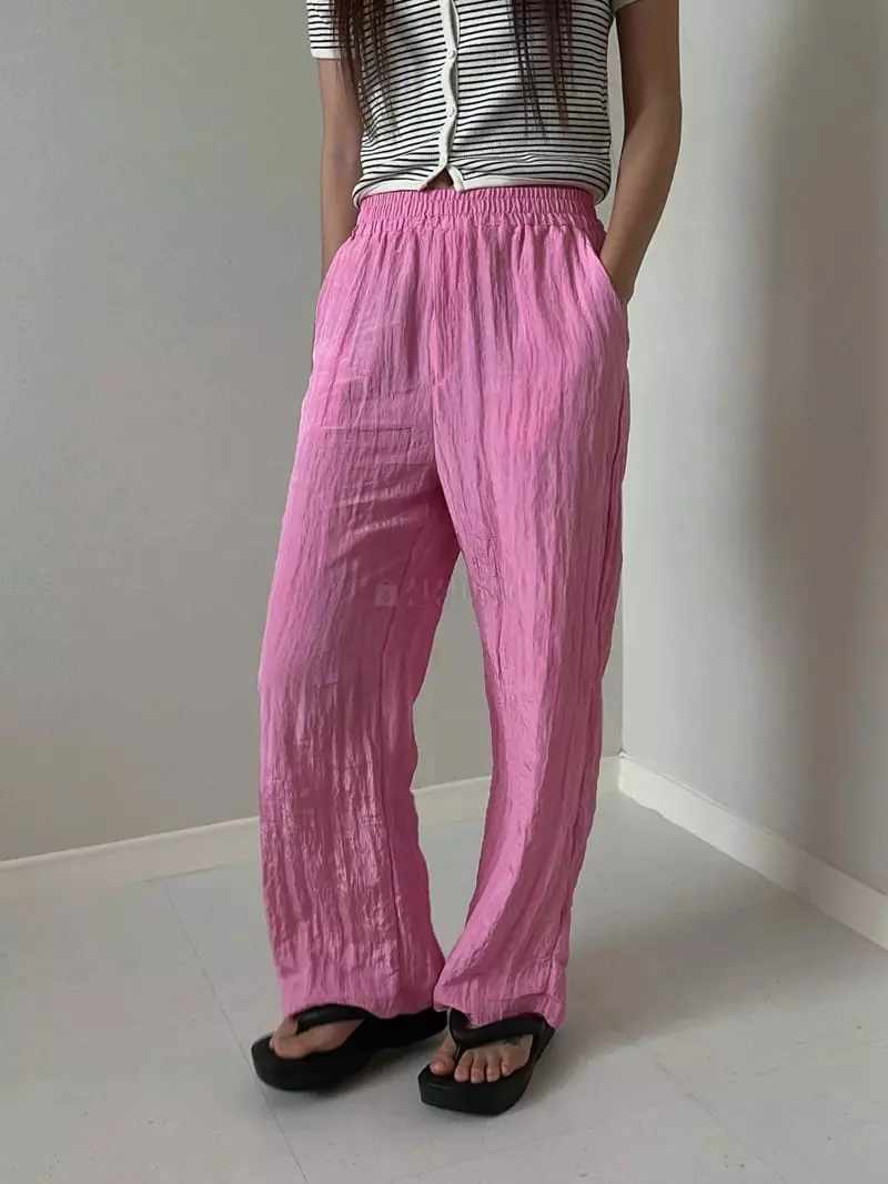 Unene Garden - Korean Women Fashion - #momslook - Luk Pants - 2