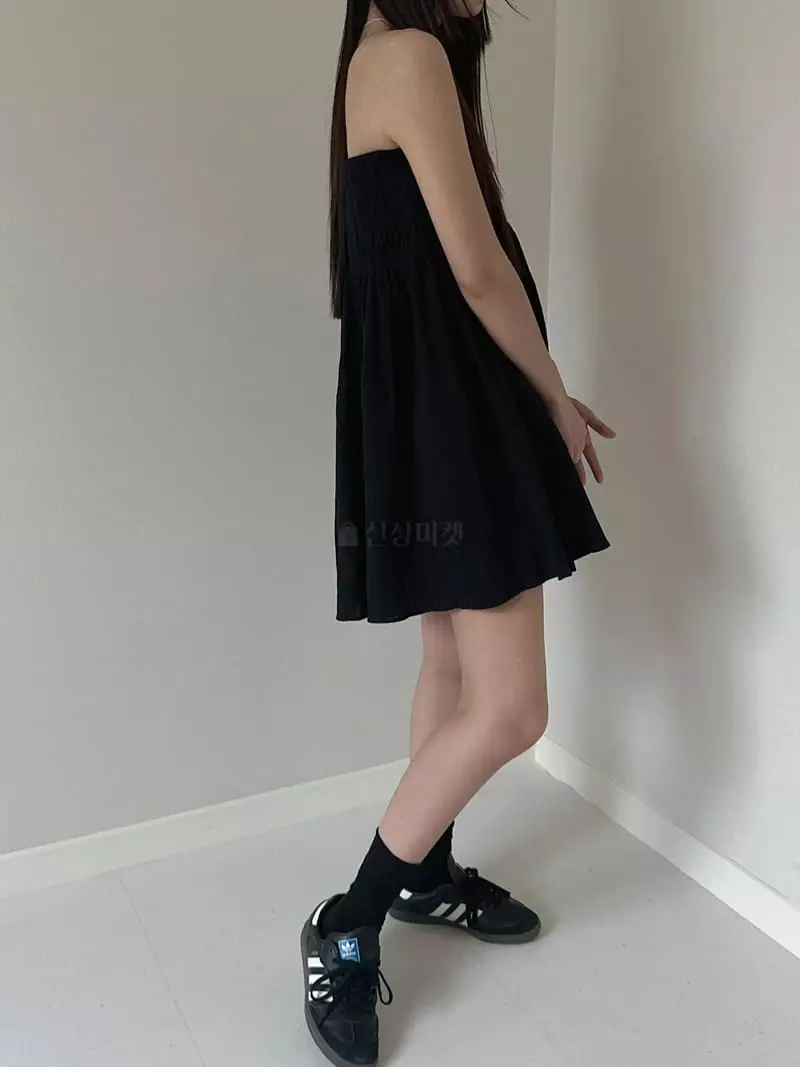 Unene Garden - Korean Women Fashion - #momslook - Tube One-piece - 5