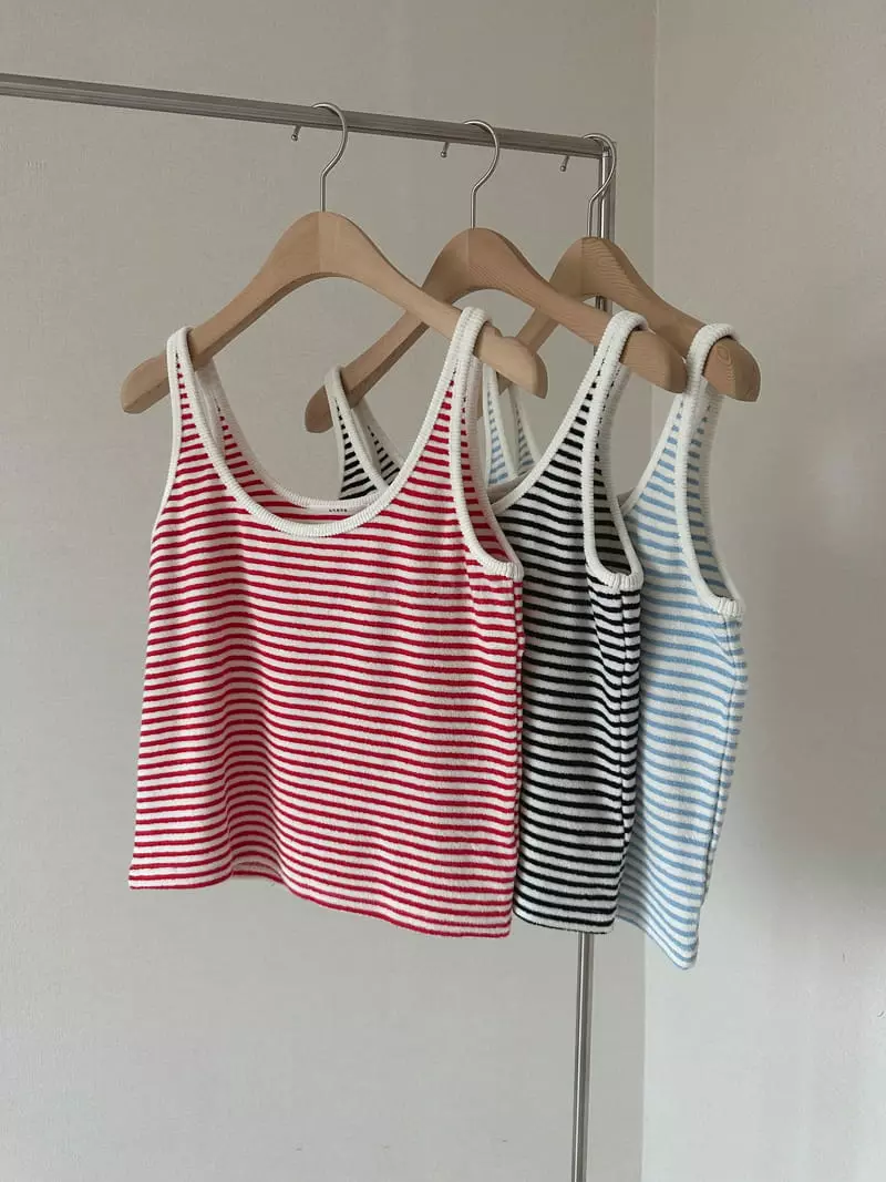 Unene Garden - Korean Women Fashion - #momslook - Terry Sleeveless - 12