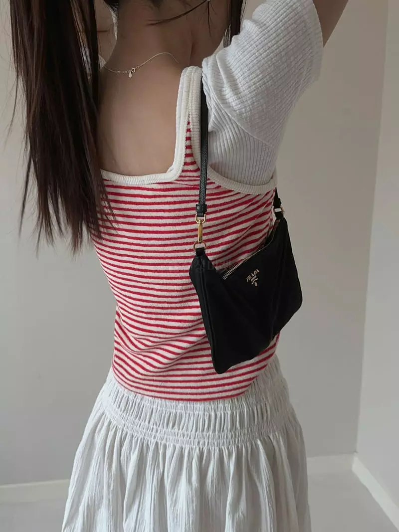 Unene Garden - Korean Women Fashion - #momslook - Terry Sleeveless - 6