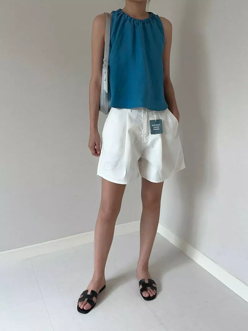 Unene Garden - Korean Women Fashion - #pursuepretty - Wholter Sleeveless - 5