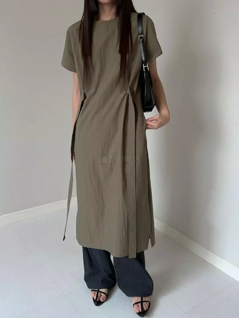 Unene Garden - Korean Women Fashion - #romanticstyle - Port One-piece - 5