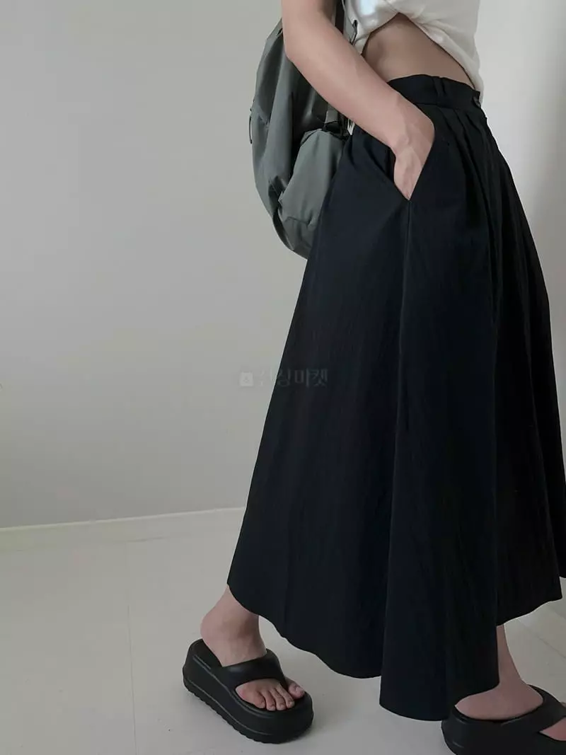 Unene Garden - Korean Women Fashion - #romanticstyle - Round Skirt - 11