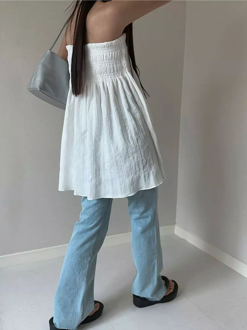 Unene Garden - Korean Women Fashion - #romanticstyle - Tube One-piece