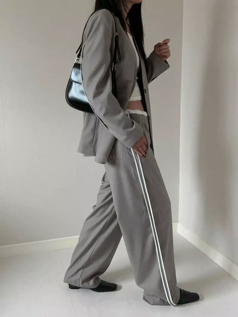 Unene Garden - Korean Women Fashion - #shopsmall - Drop Pants - 10