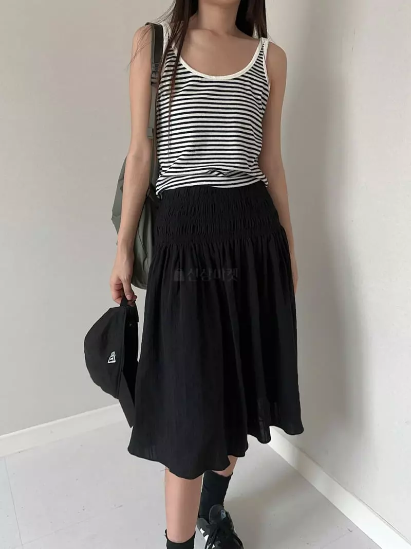 Unene Garden - Korean Women Fashion - #shopsmall - Terry Sleeveless