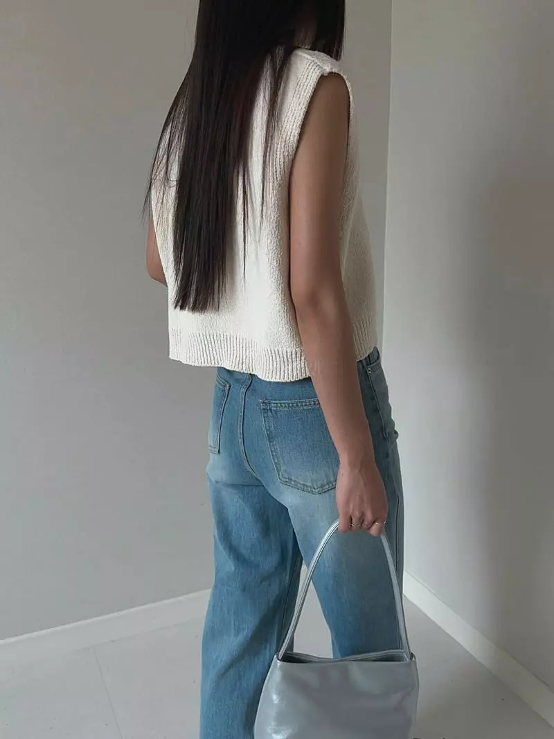Unene Garden - Korean Women Fashion - #thatsdarling - Bookle Snap Vest - 8