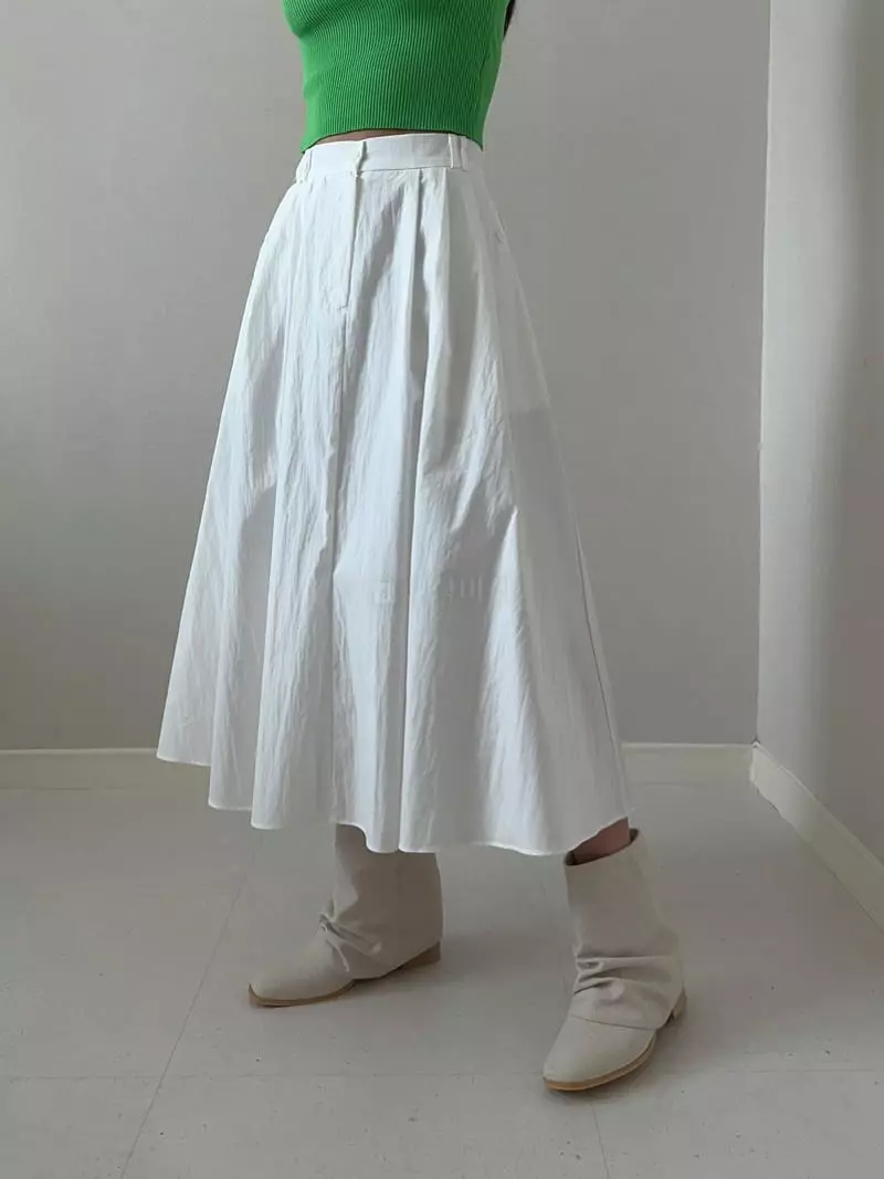 Unene Garden - Korean Women Fashion - #vintageinspired - Round Skirt - 7